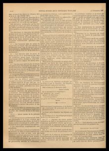 « Loi d’amnistie », <em>Journal officiel de la République française. Lois et décrets</em>, 28 décembre 1900. Page 2.